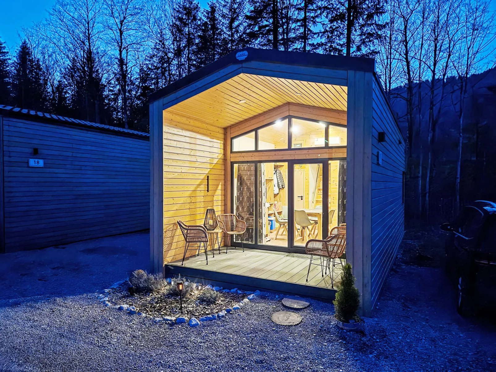 Tiny Haus Glockenalm-Chalet Wendelstein - Outside