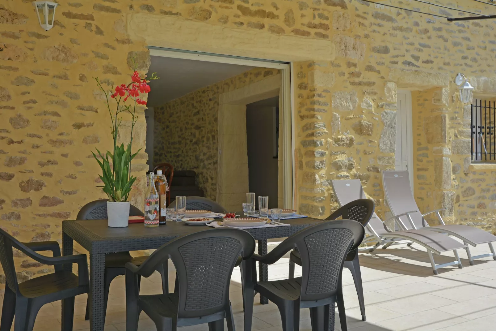Le Mas - Terrasse/Balkon