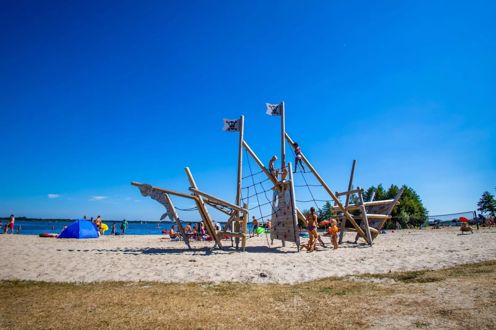 Vakantiepark Bergumermeer 7 - Parkeinrichtungen