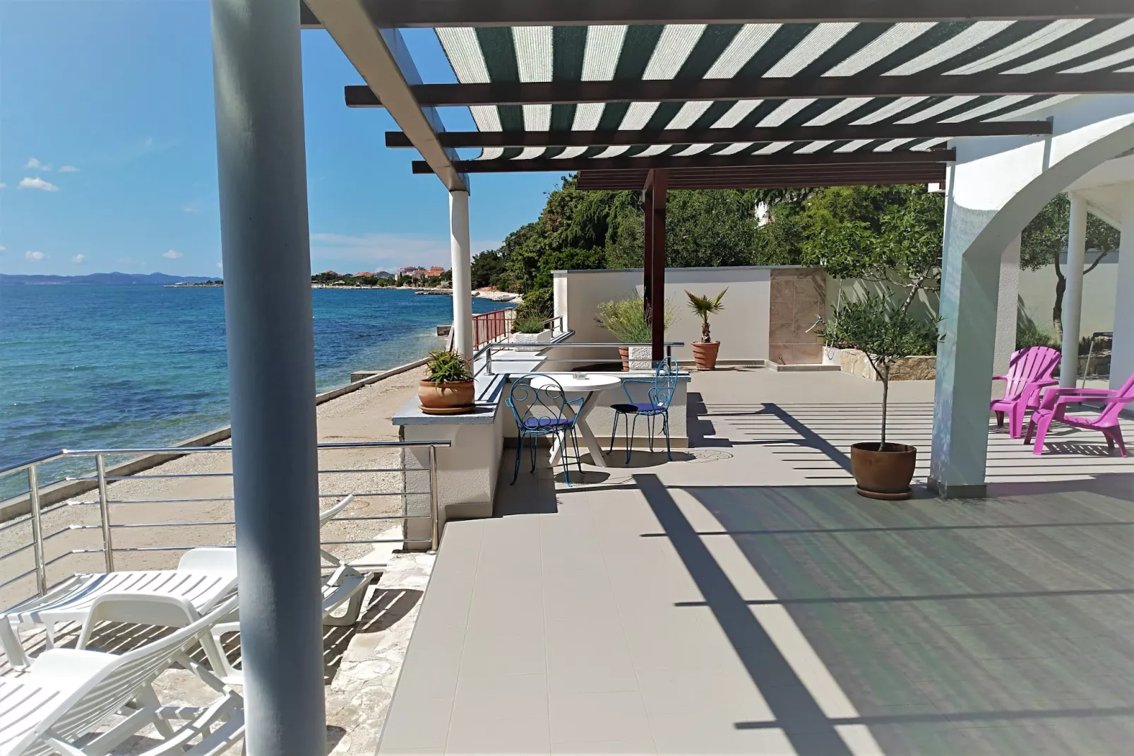 Holiday home Poseidon - Terrasse/Balkon