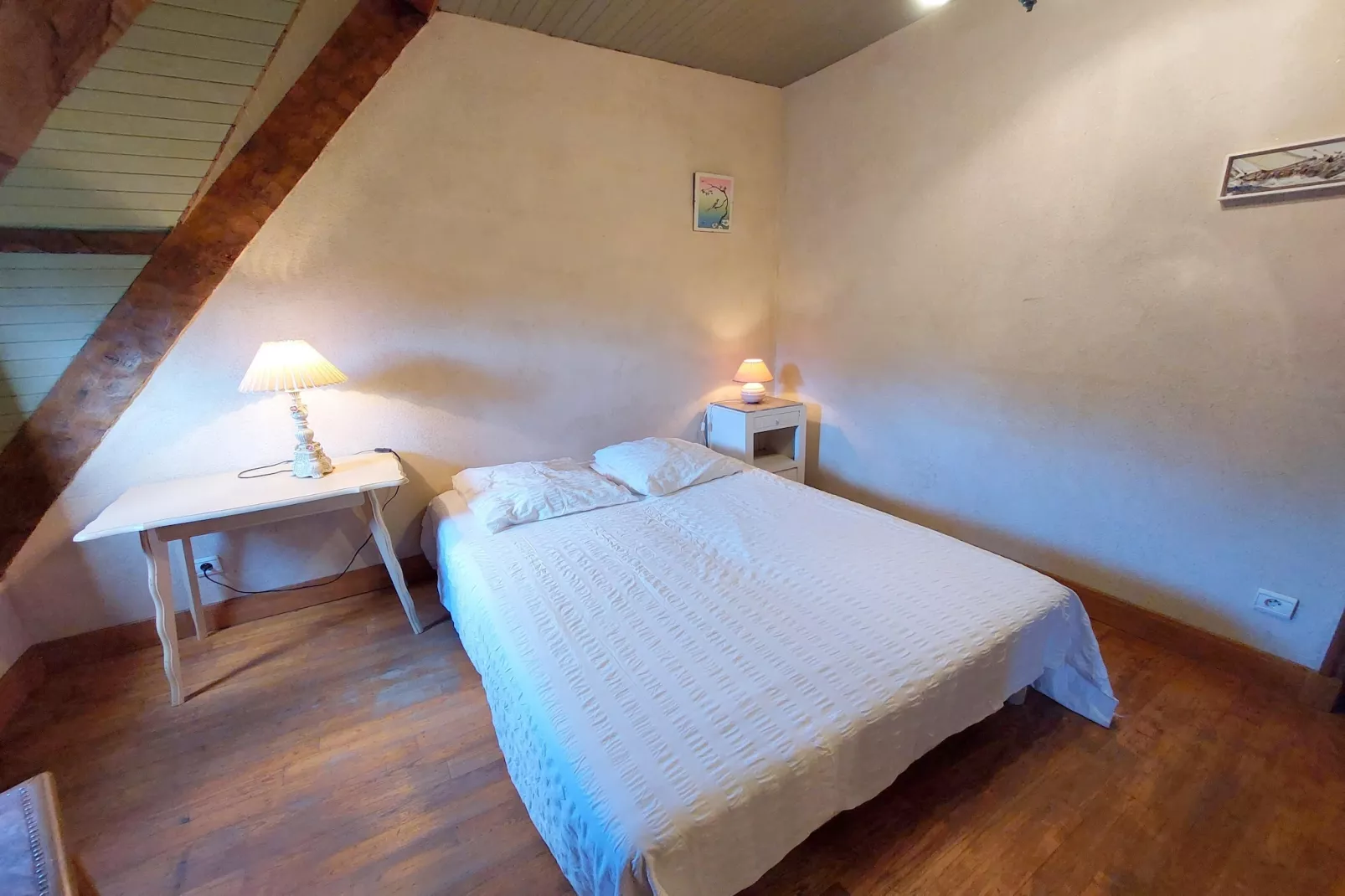 Granitsteinhaus in St Pol-de-Léon - Bedroom