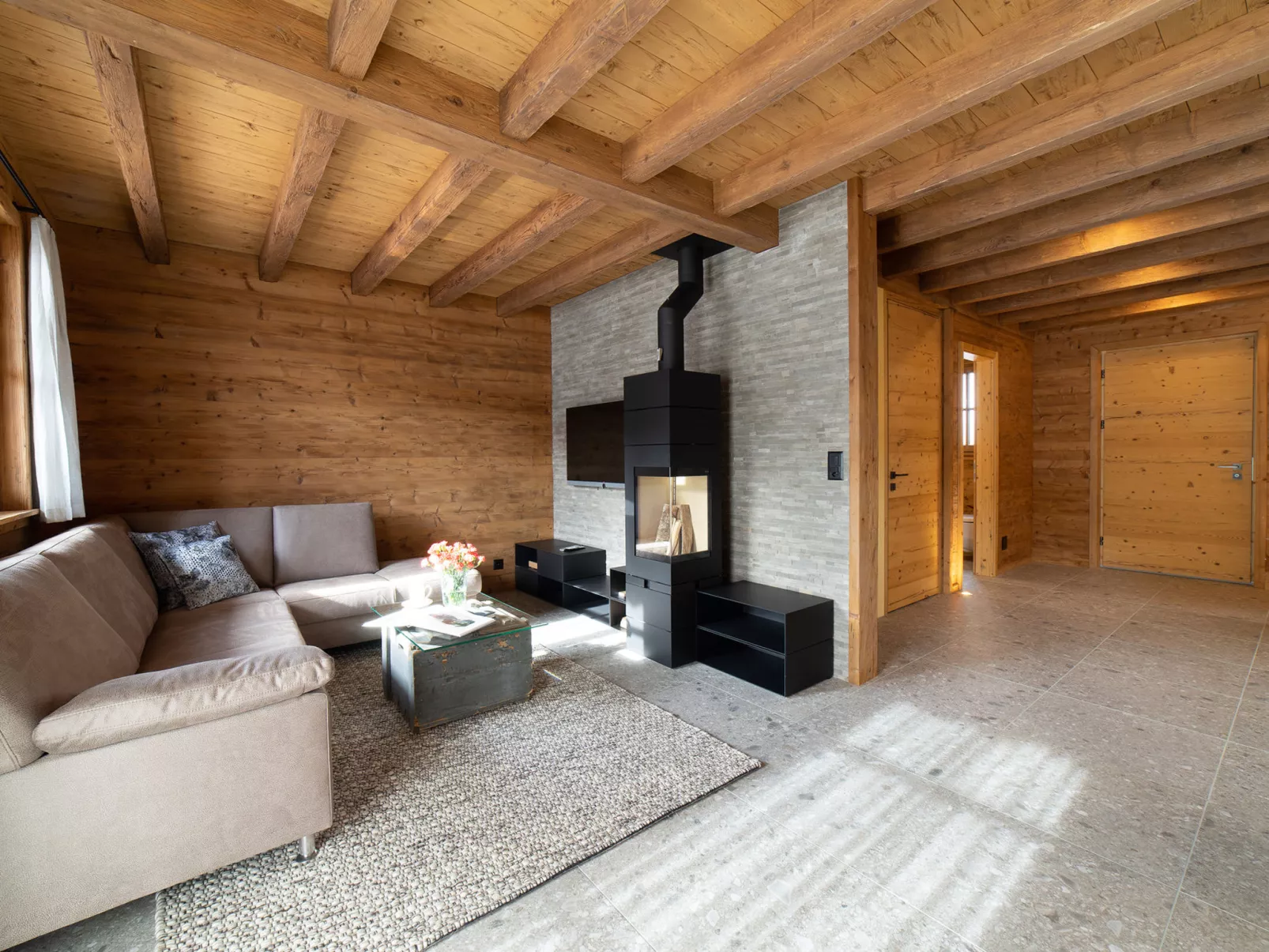 Chalet Selun - Drinnen