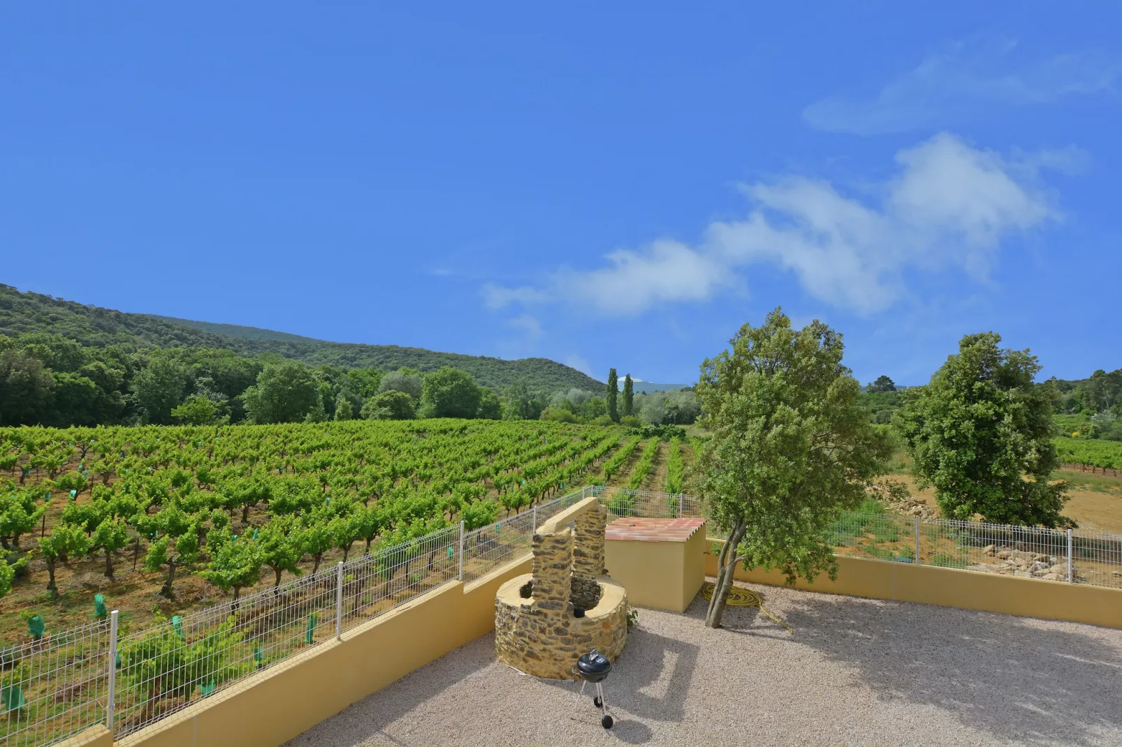 Le Mas - Aussicht Sommer