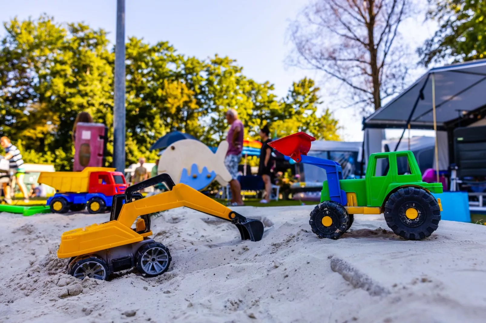 Vakantiepark Bergumermeer 7 - Parkeinrichtungen