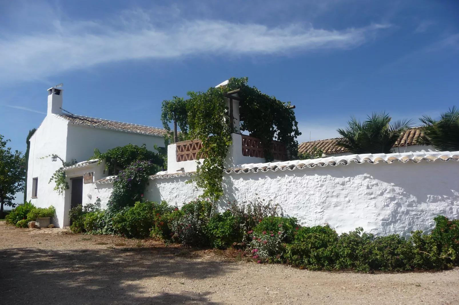 Cortijo El Morron - Außenbereich Sommer