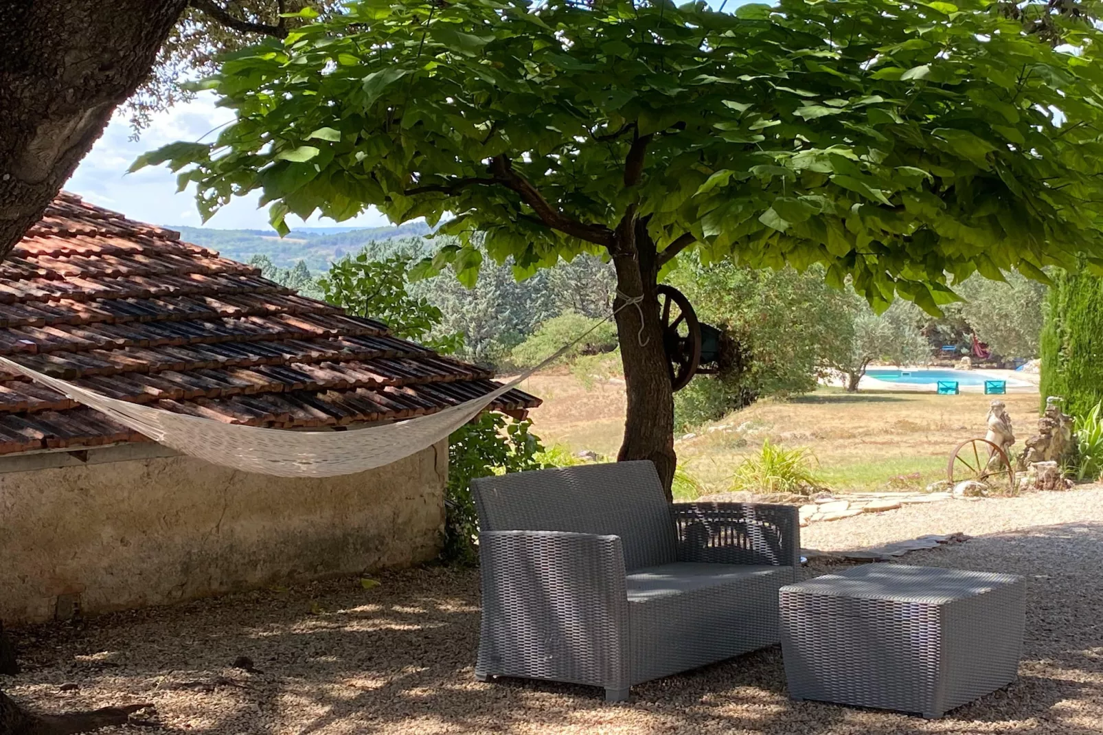Maison de vacances Pertuis - Garten Sommer