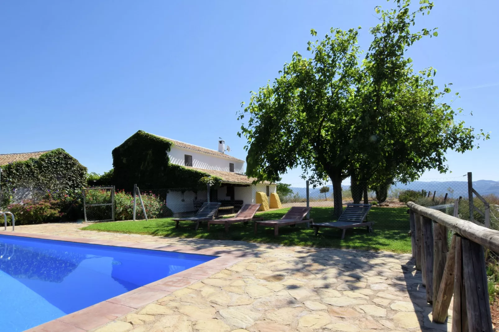 Cortijo El Morron - Garten Sommer