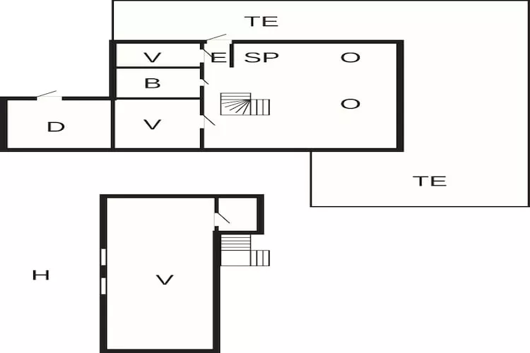 6 Personen Ferienhaus in Espevær-By Traum - Grundriss