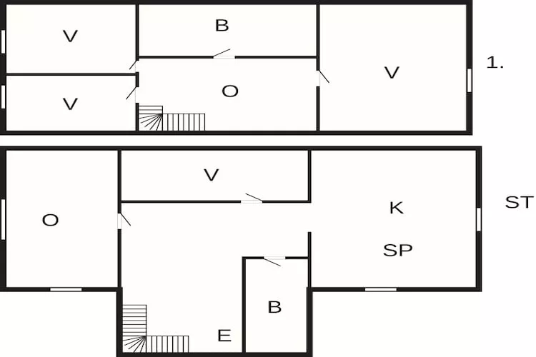 5 Sterne Ferienhaus in ENHÖRNA - Grundriss