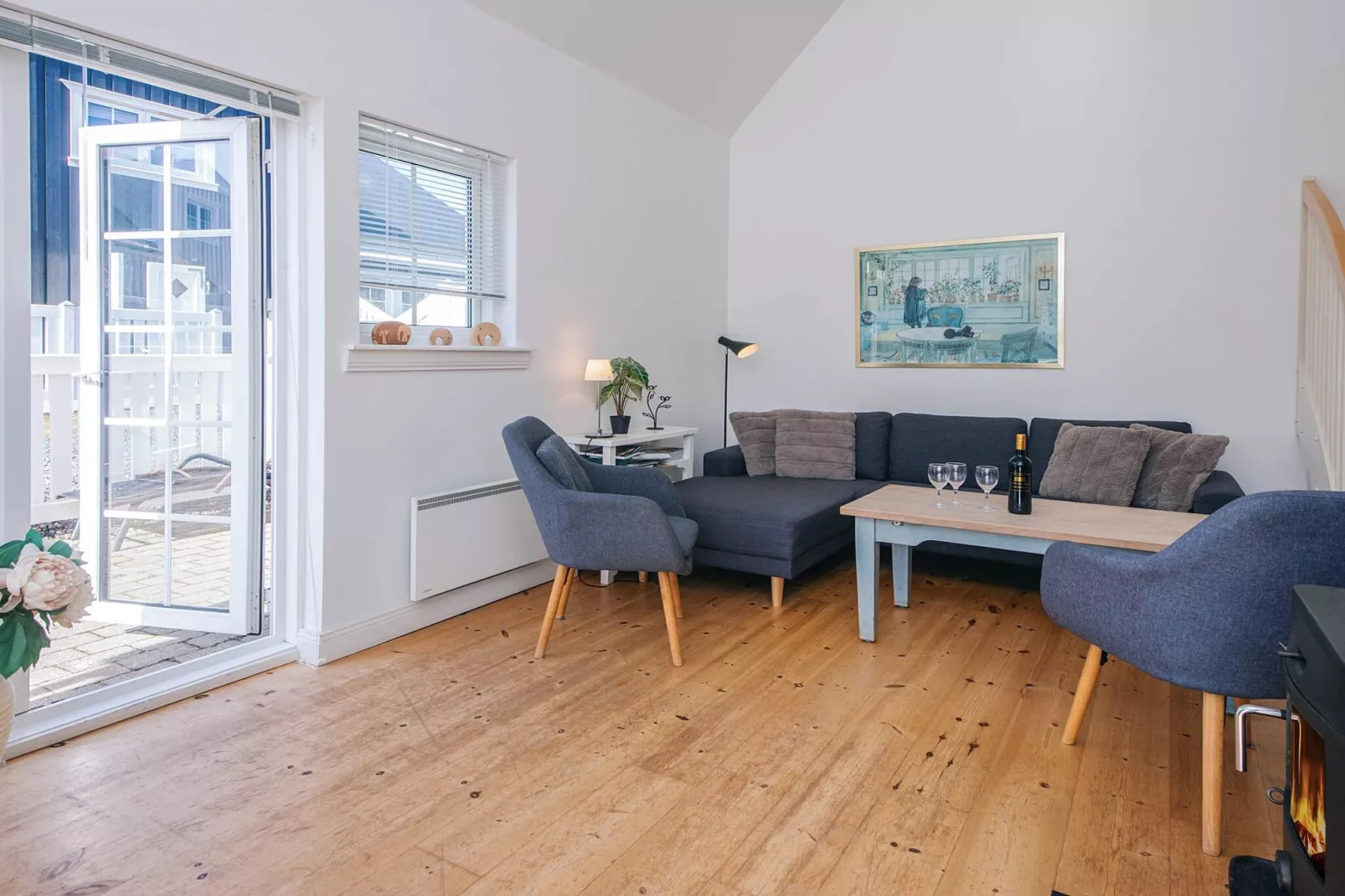 Maison de vacances pour 4 a Ringkøbing-By Traum - Intérieur