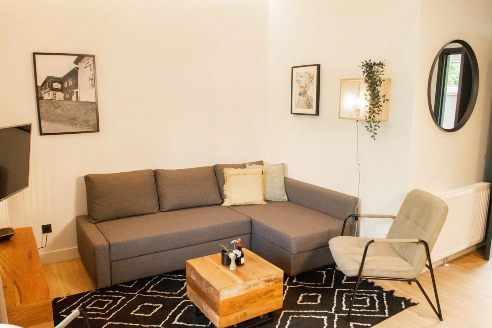 Apartment Am Eschenberg 3-Living room
