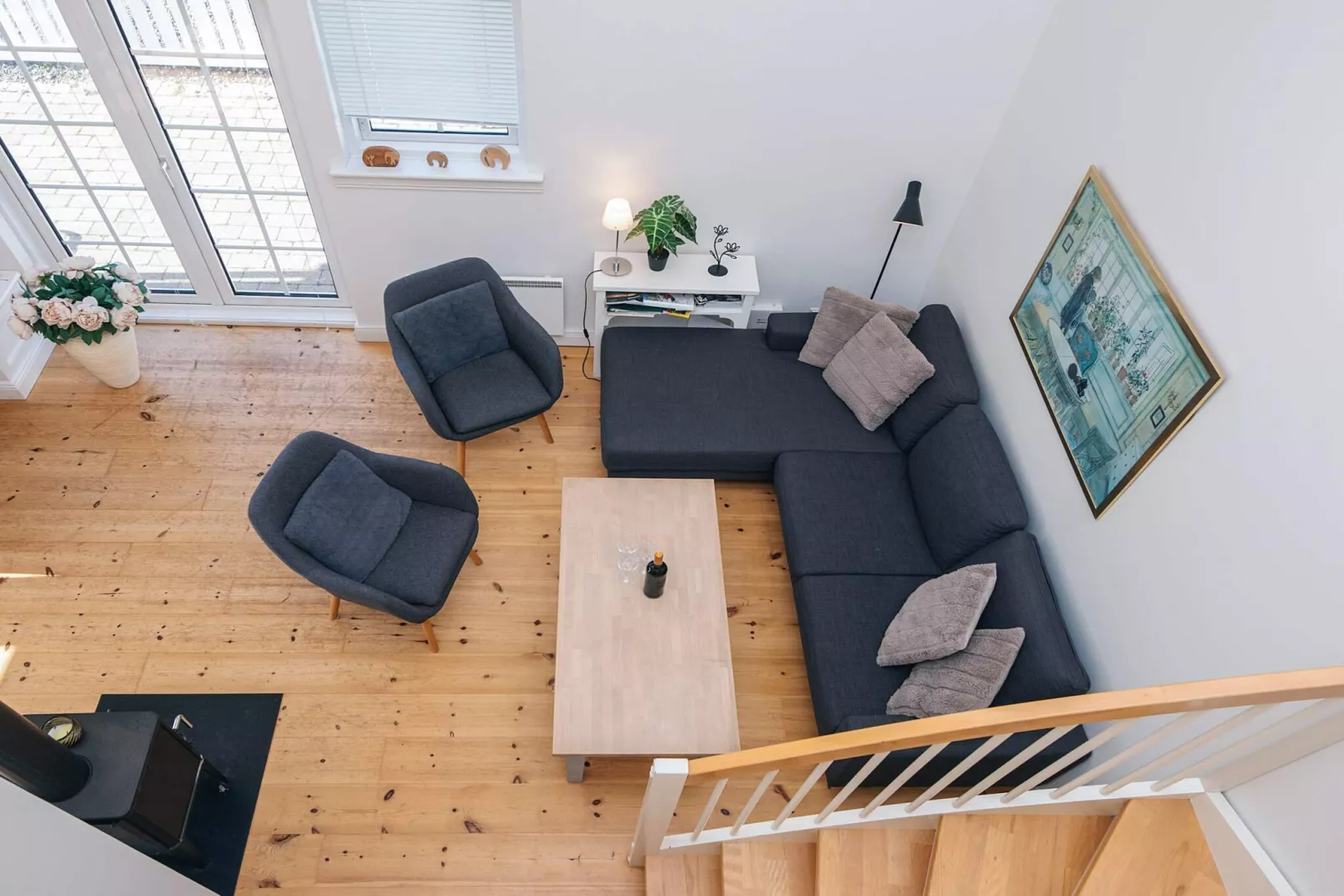 Maison de vacances pour 4 a Ringkøbing-By Traum - Intérieur