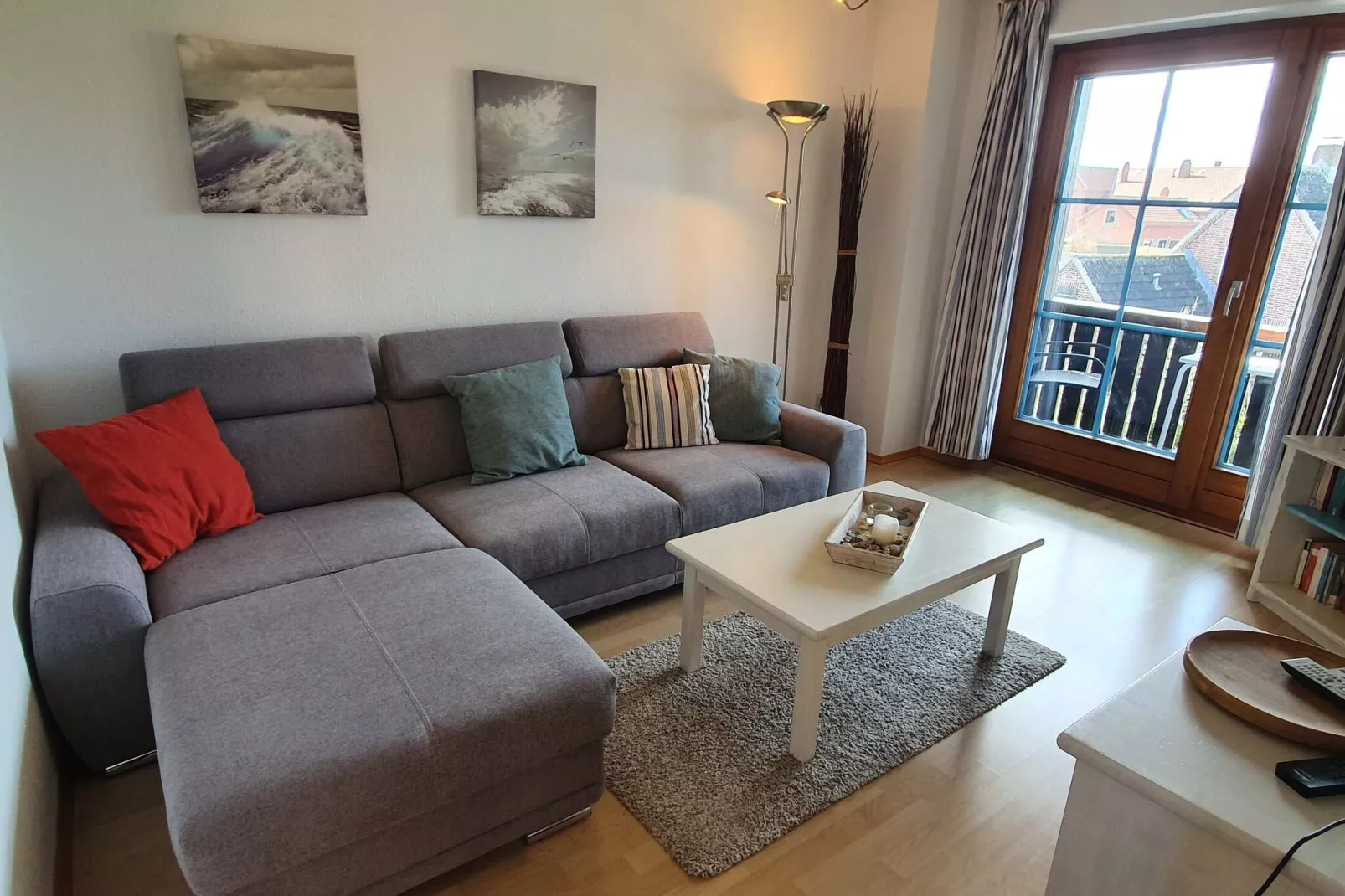 2-Raum-App / 48 qm / 18 DG rechts Kajüte 4 / 4 Pers-Living room
