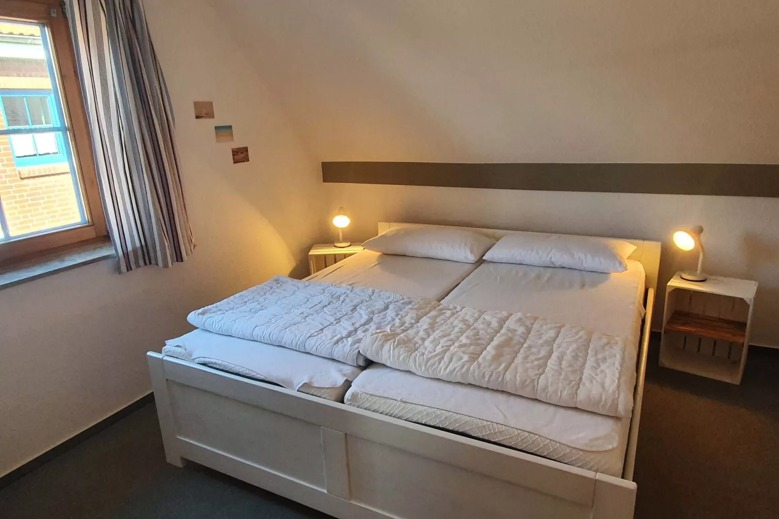 2-Raum-App / 48 qm / 18 DG rechts Kajüte 4 / 4 Pers-Bedroom