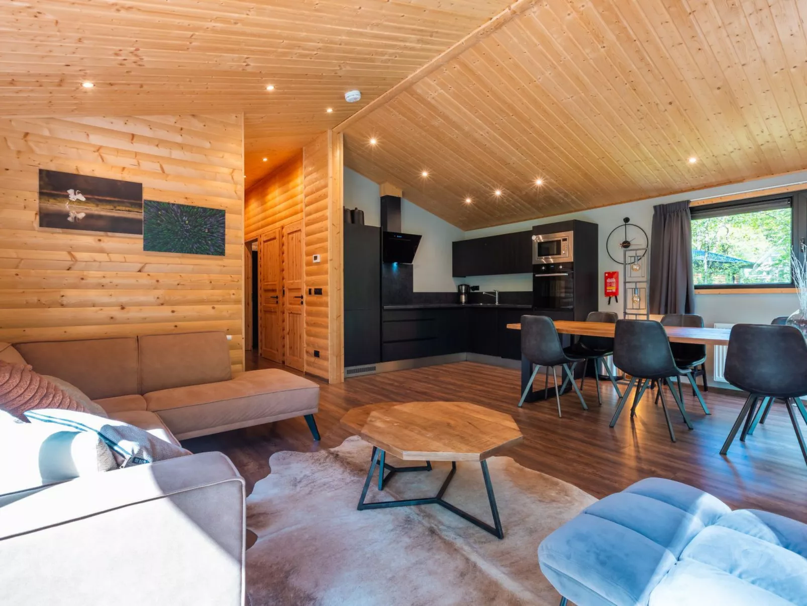 Vakantiepark De Wiltzangh - Esborg Lodge Hottub 6 - Inside