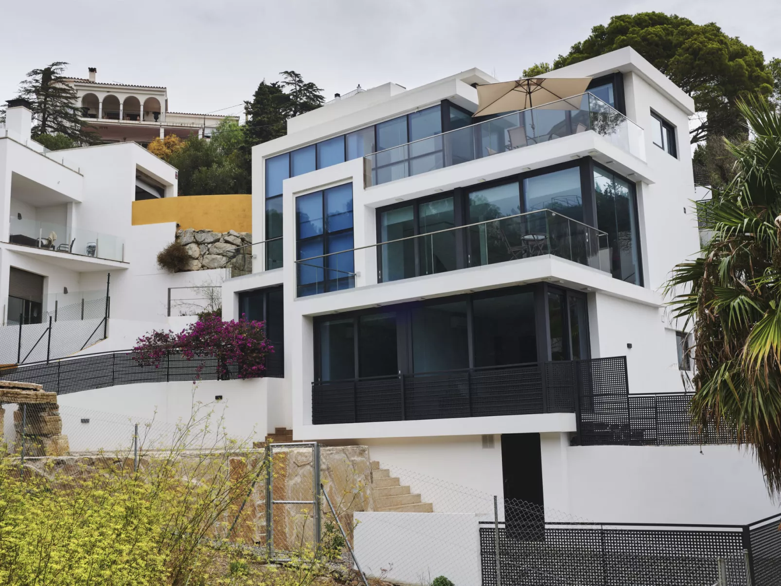 WELCS VILLA MODERNA 097 EMP con piscina - Draußen