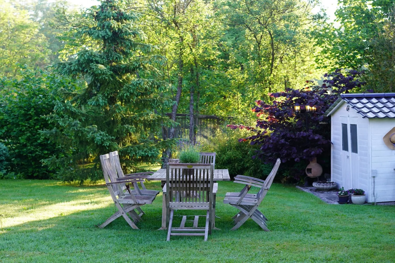Cafe Moulin - Garten Sommer