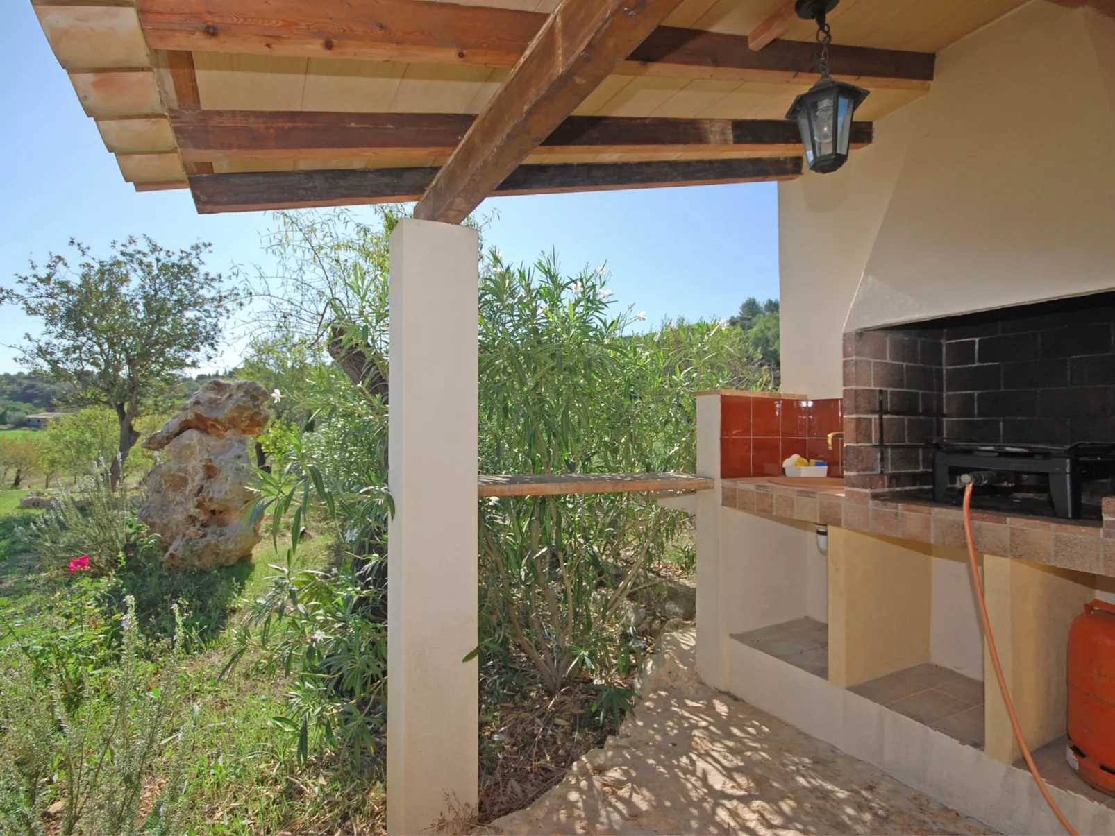 Pla de ses rotes - Draußen