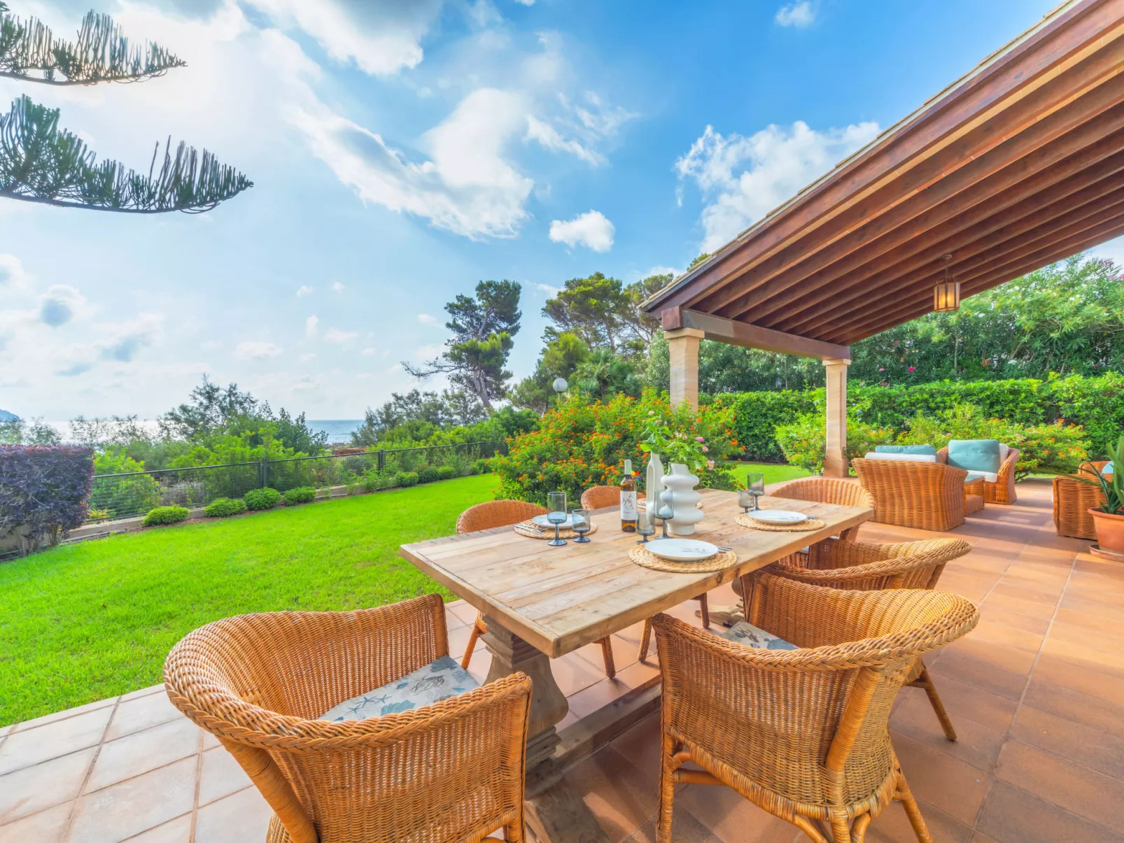 VILLA ES PINARO - BEACH FRONT - Draußen