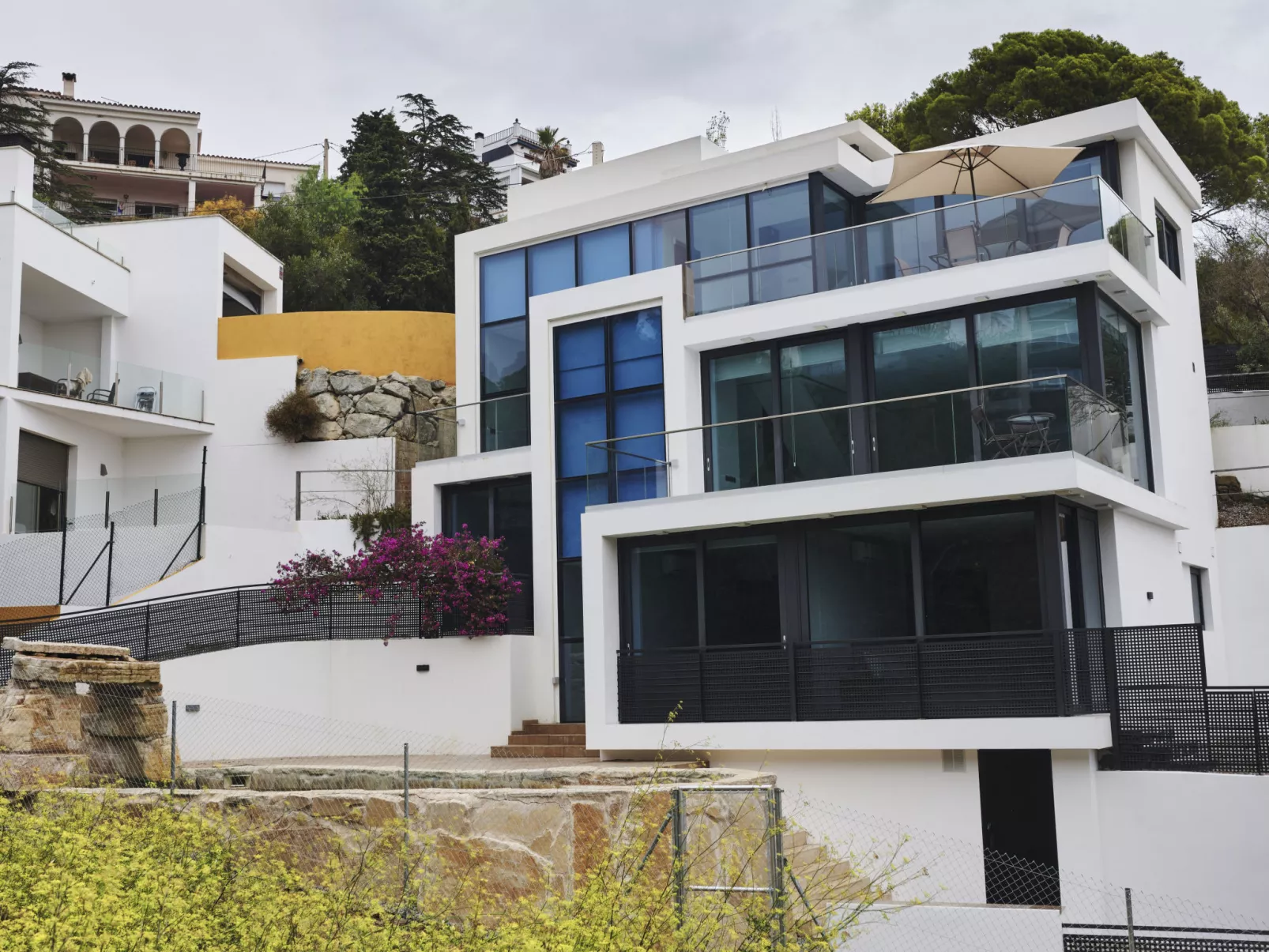 WELCS VILLA MODERNA 097 EMP con piscina - Draußen