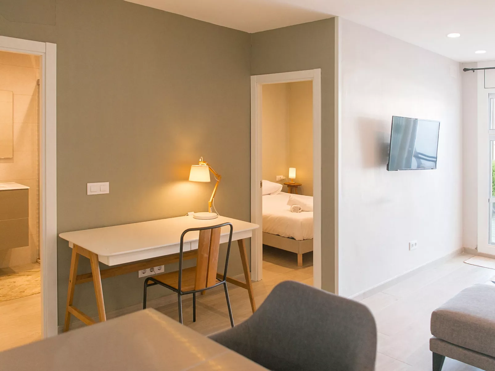 WELCS APARTAMENTO 234 EMP con una gran terraza - Dedans