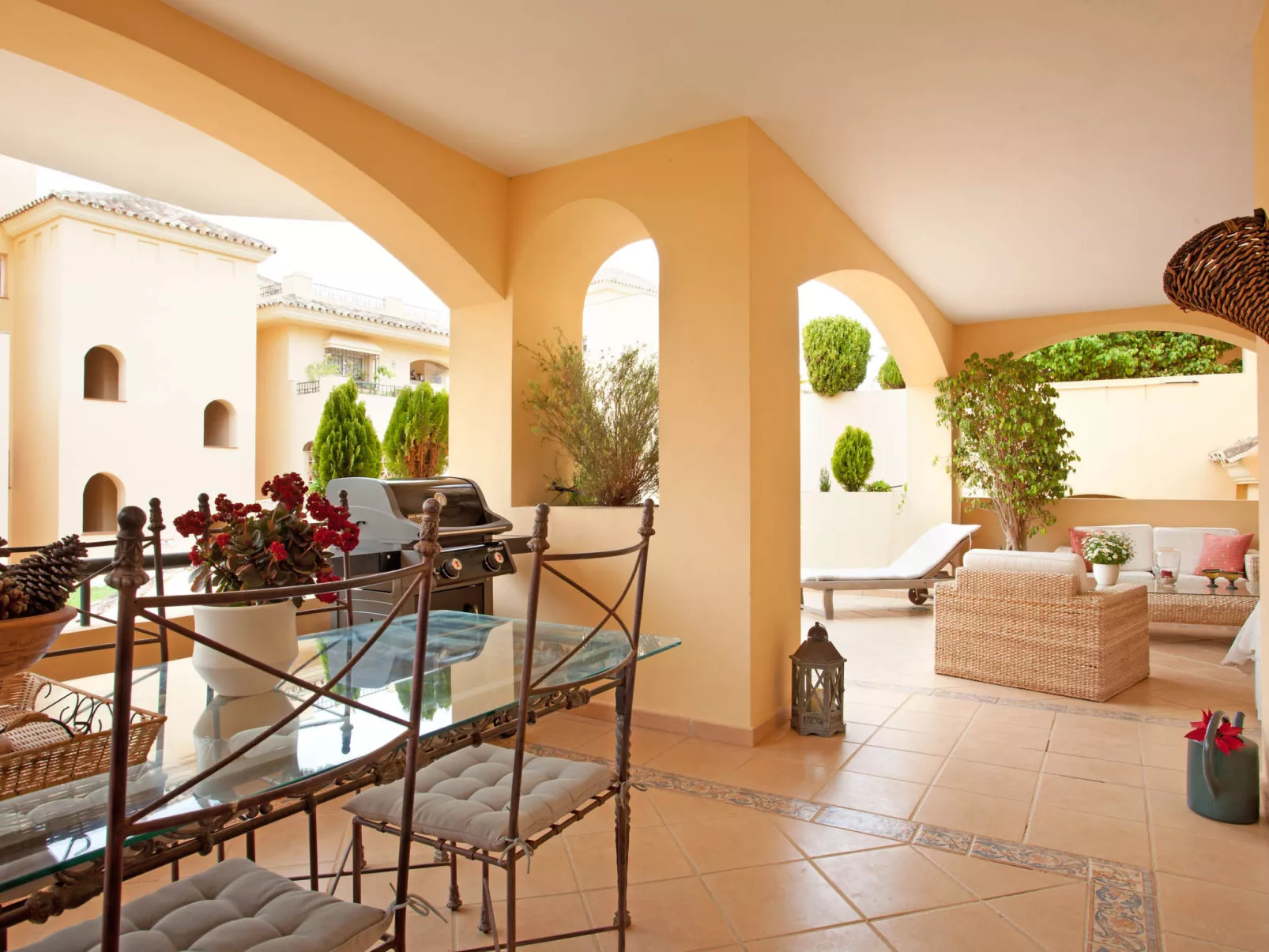 Hacienda Elviria - Dedans