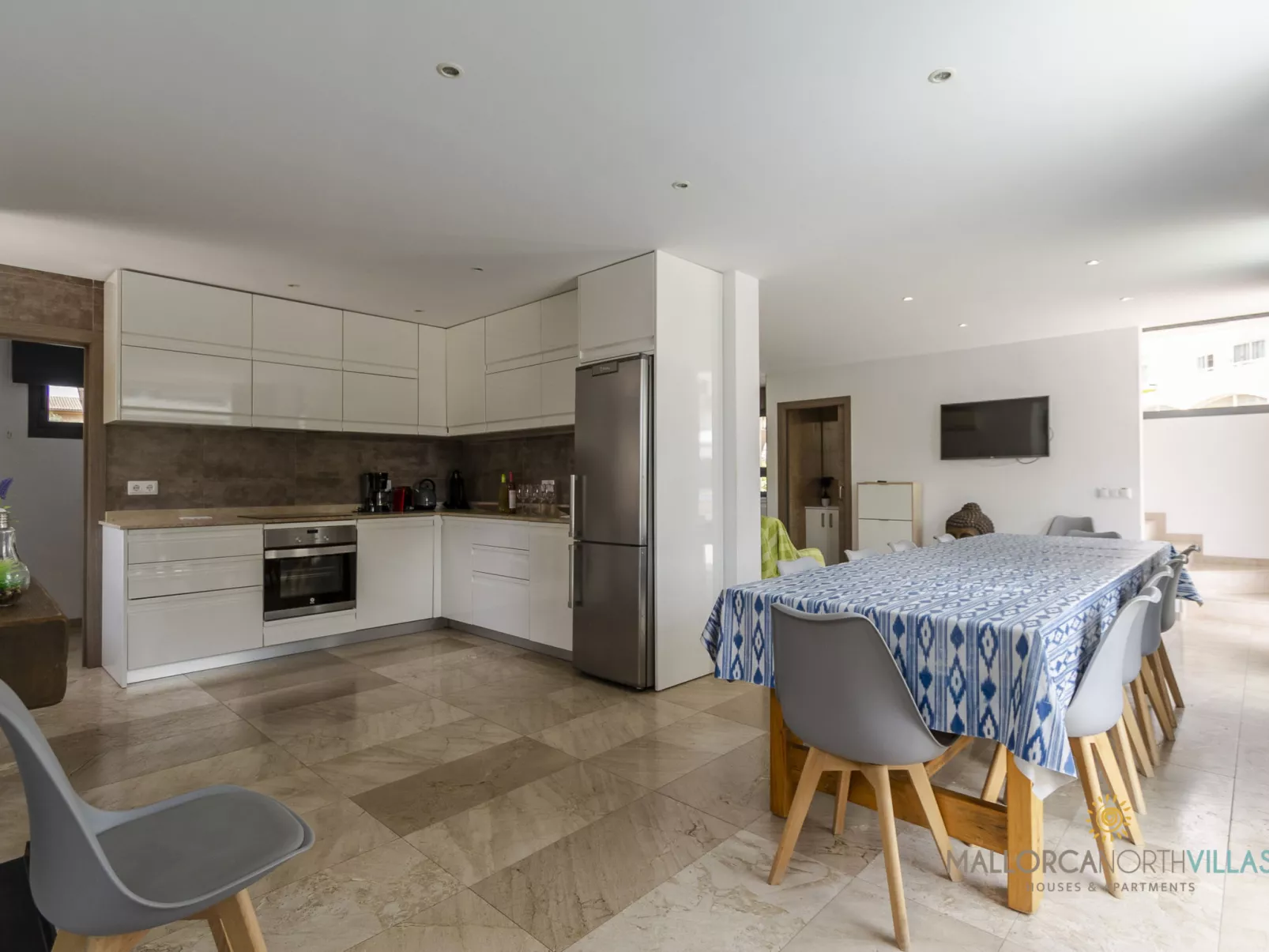 Villa Iola: Moderna Casa en Platja de Muro - Dedans