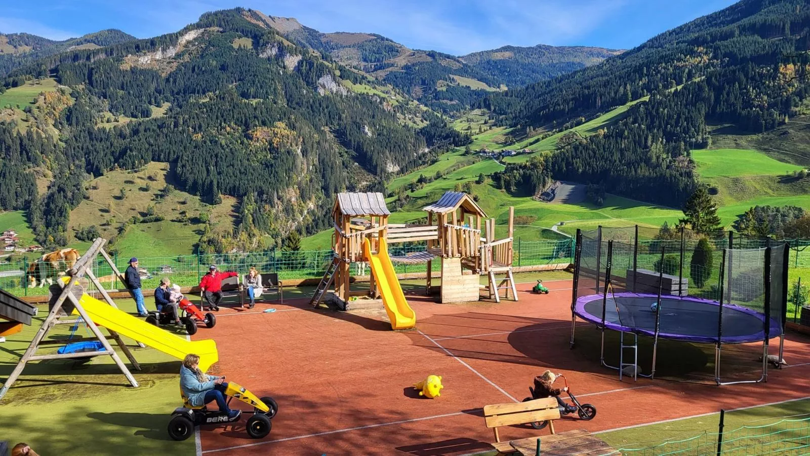 Chalet Kristall I-Areas summer 1km
