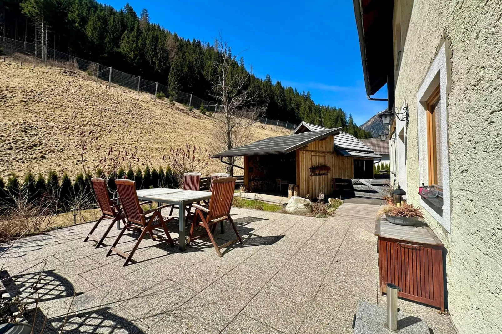 Ferienhaus Krapflgeusche - Exterior in summer