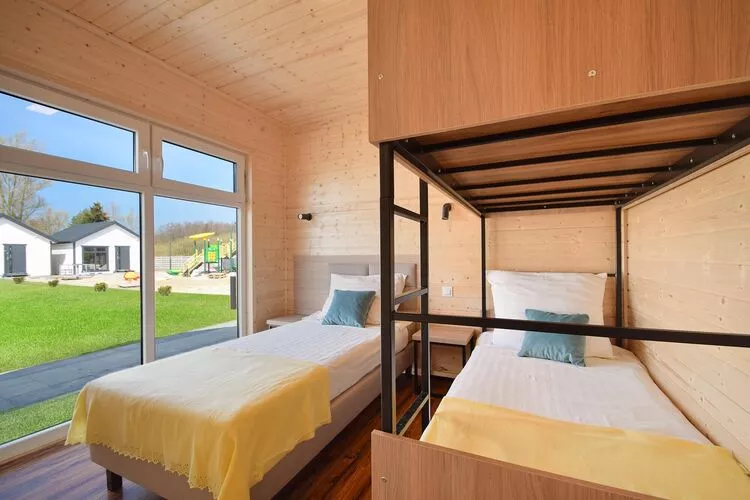 Domki wakacyjne dla 5 osób Łazy-Bedroom