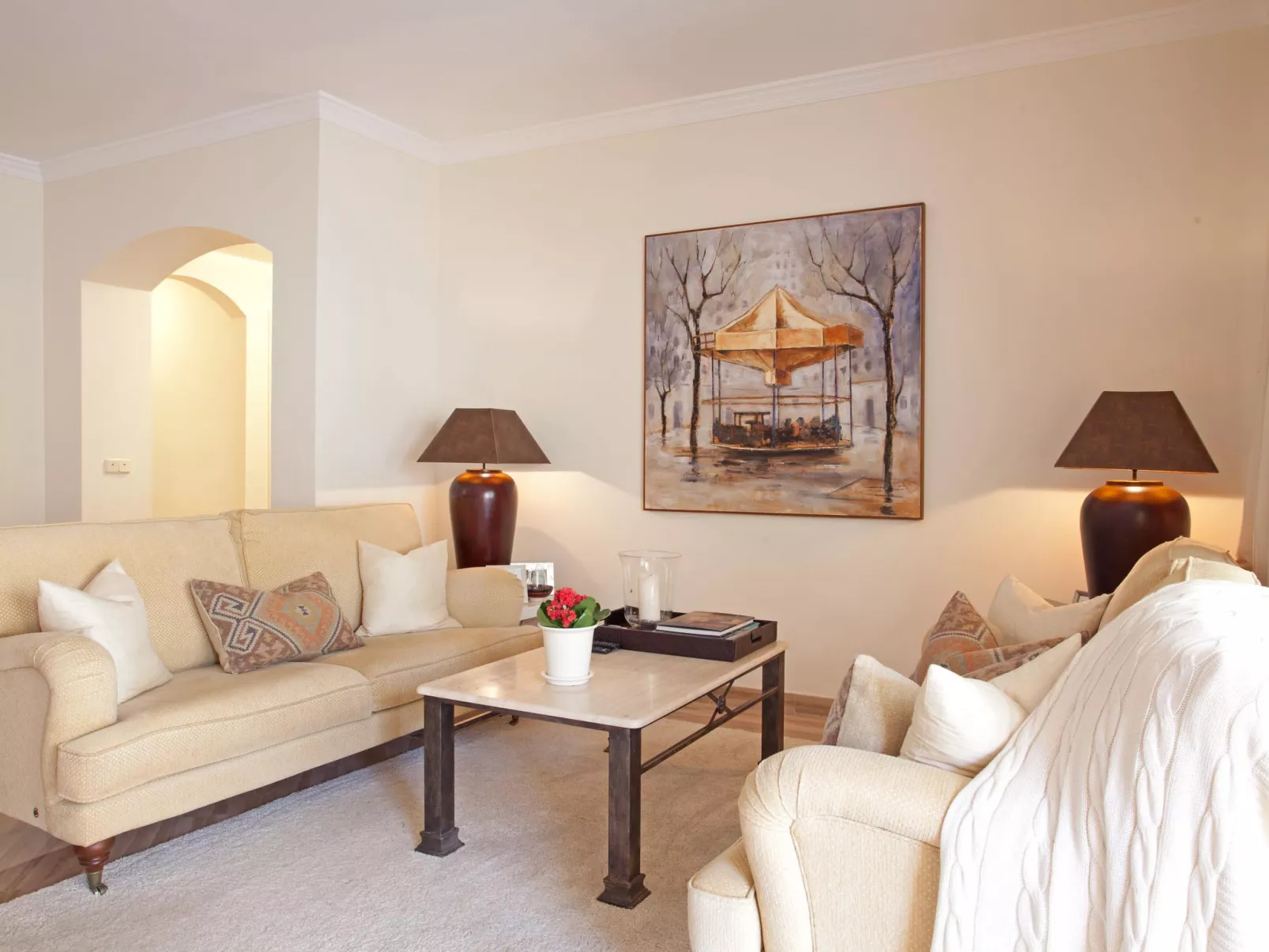 Hacienda Elviria - Dedans