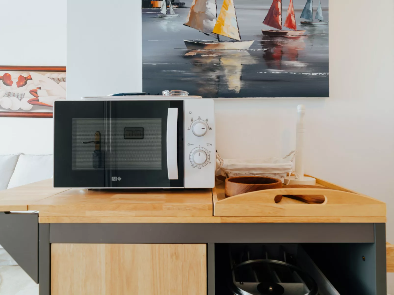 WELCS ESTUDIO 195 EMP con vistas al canal - Drinnen