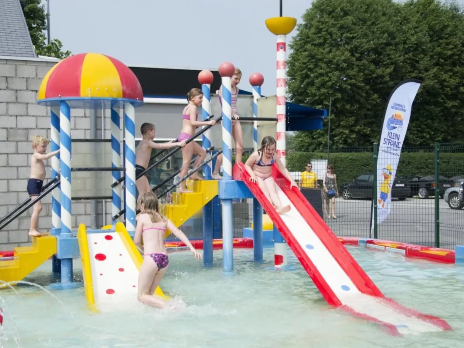 Vakantiepark Klein Strand - Comfort Chalet 4p - Draußen