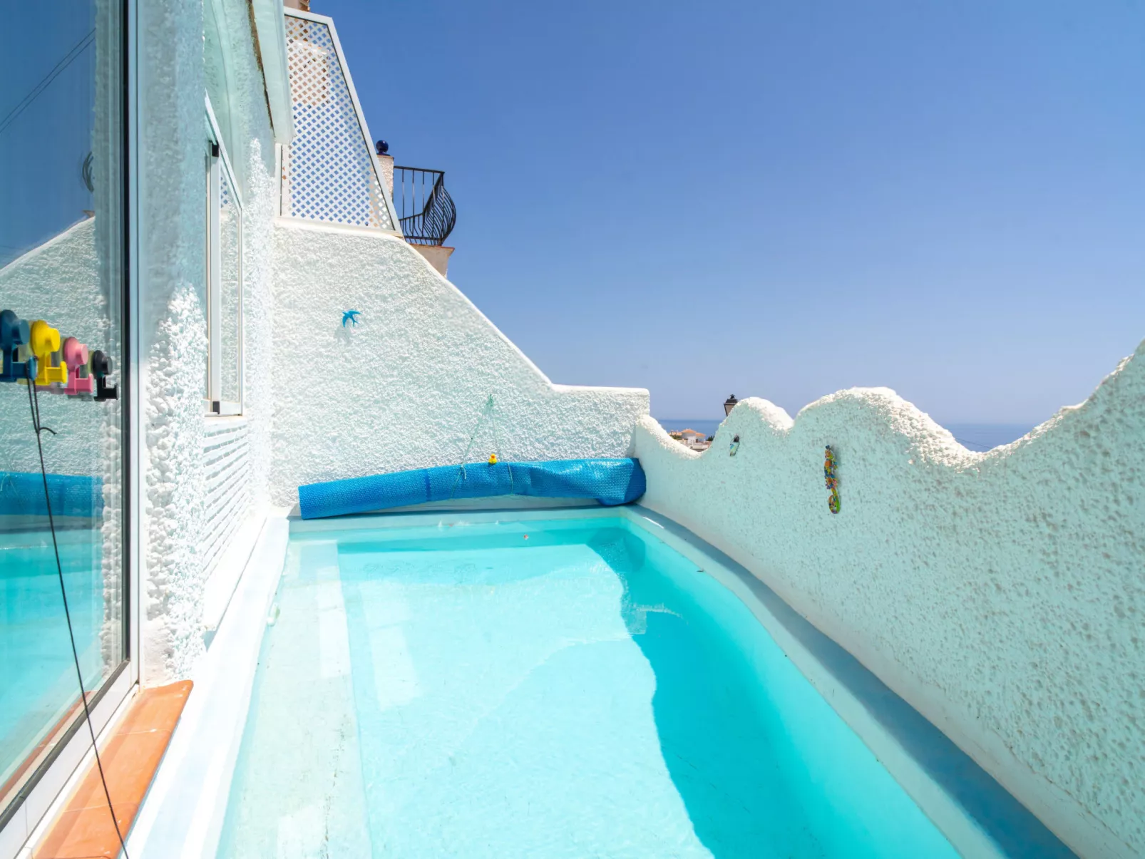 Casa Rosa Splash Pool by Casasol - Draußen