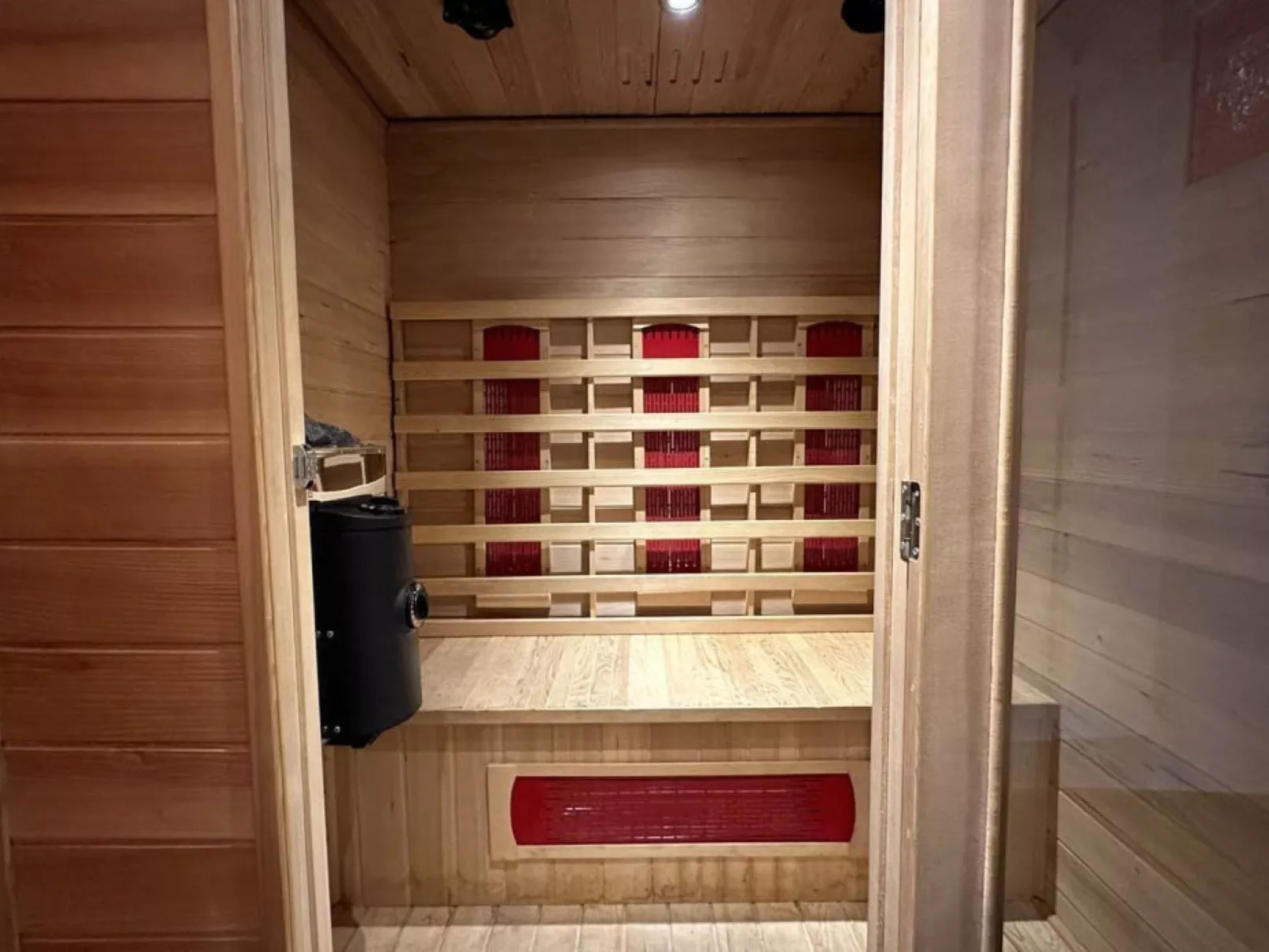 Bungalowpark Landsrade - Bungalow 10 Sauna - Draußen