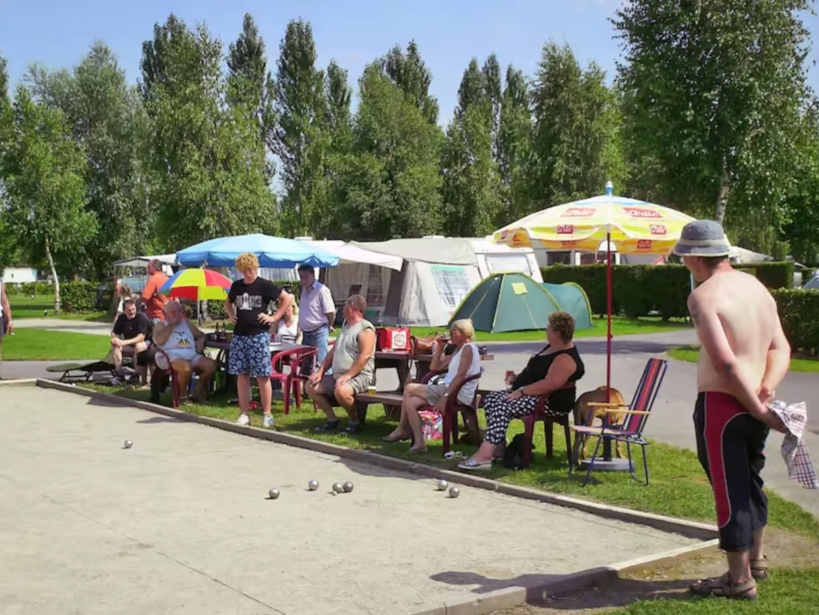 Vakantiepark Klein Strand - Comfort Chalet 4p - Draußen