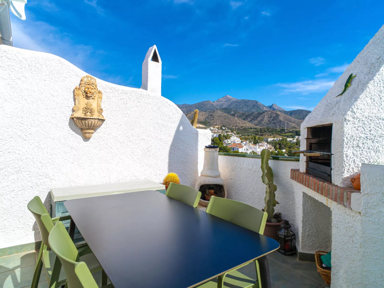 Sunny Terrace Chimenea by Casasol - Outside