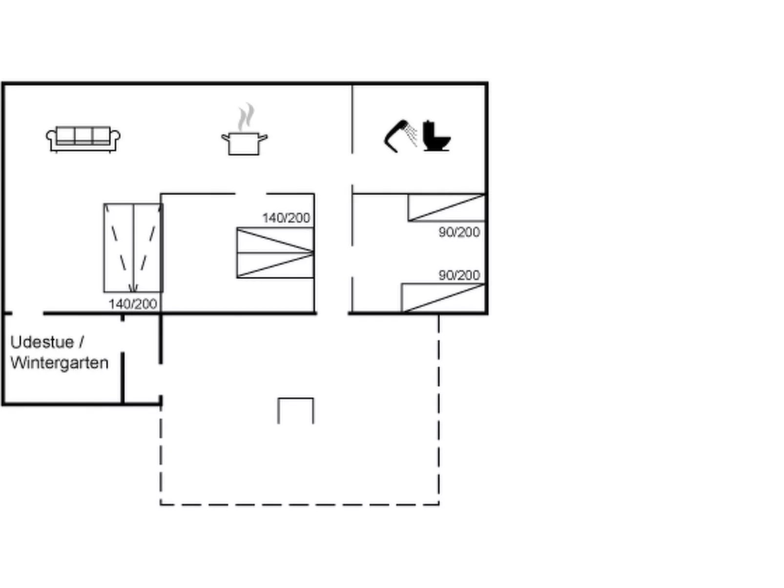 "Annelouise" - 180m to the fjord - Drinnen