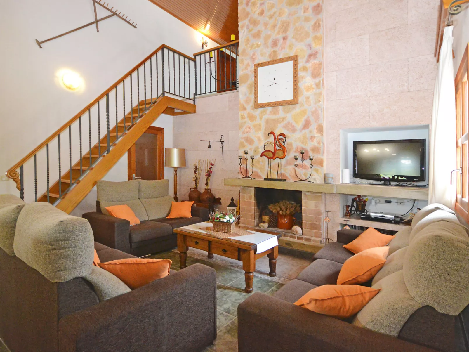 Ca na rossa - Dedans