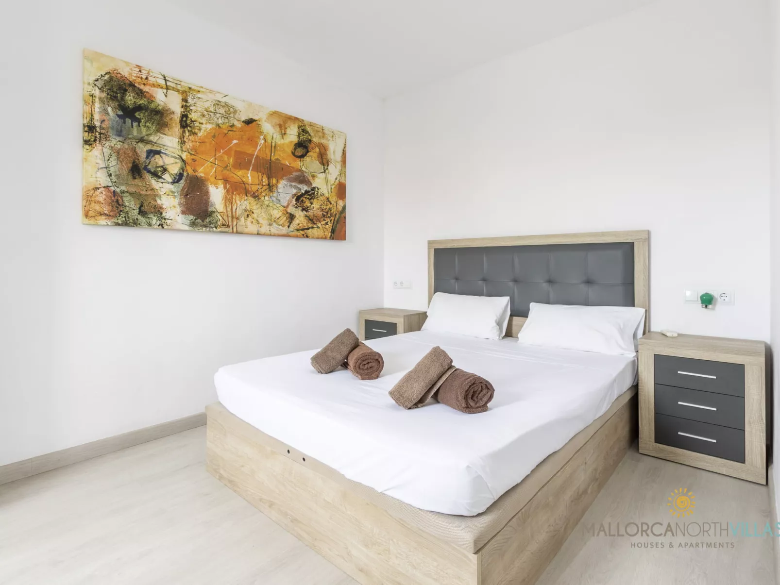 Villa Iola: Moderna Casa en Platja de Muro - Dedans