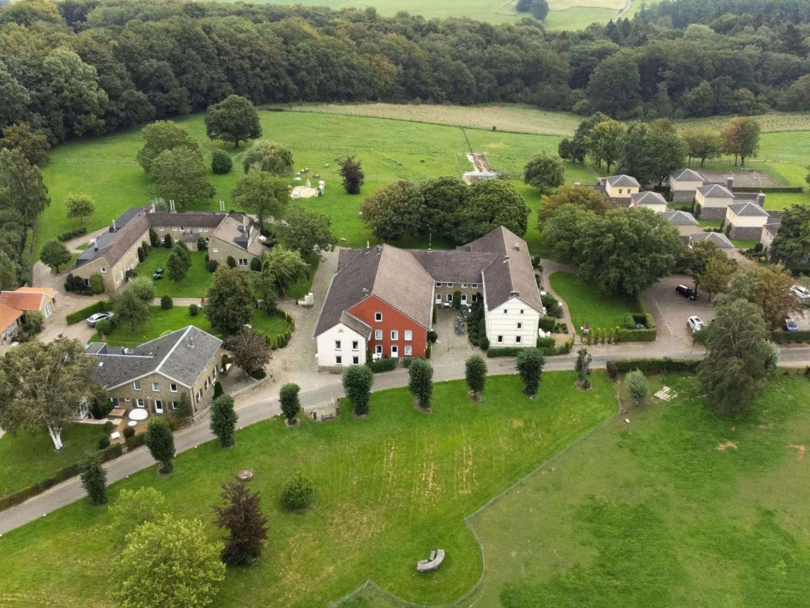 Bungalowpark Landsrade - Bungalow 10 Sauna - Draußen