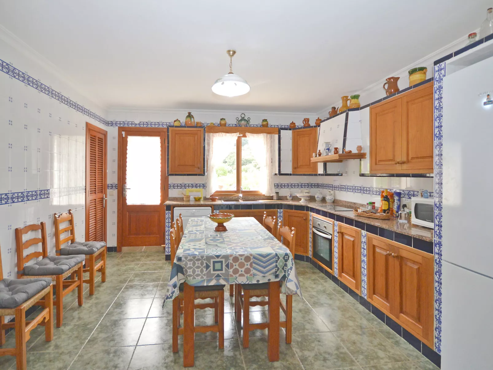 Ca na rossa - Dedans