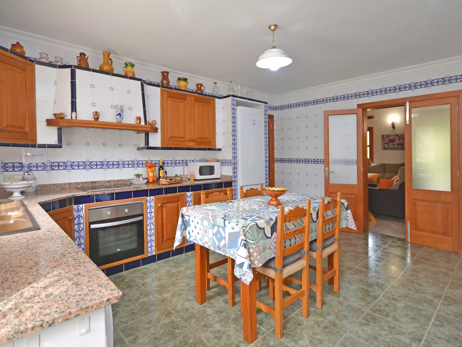 Ca na rossa - Dedans