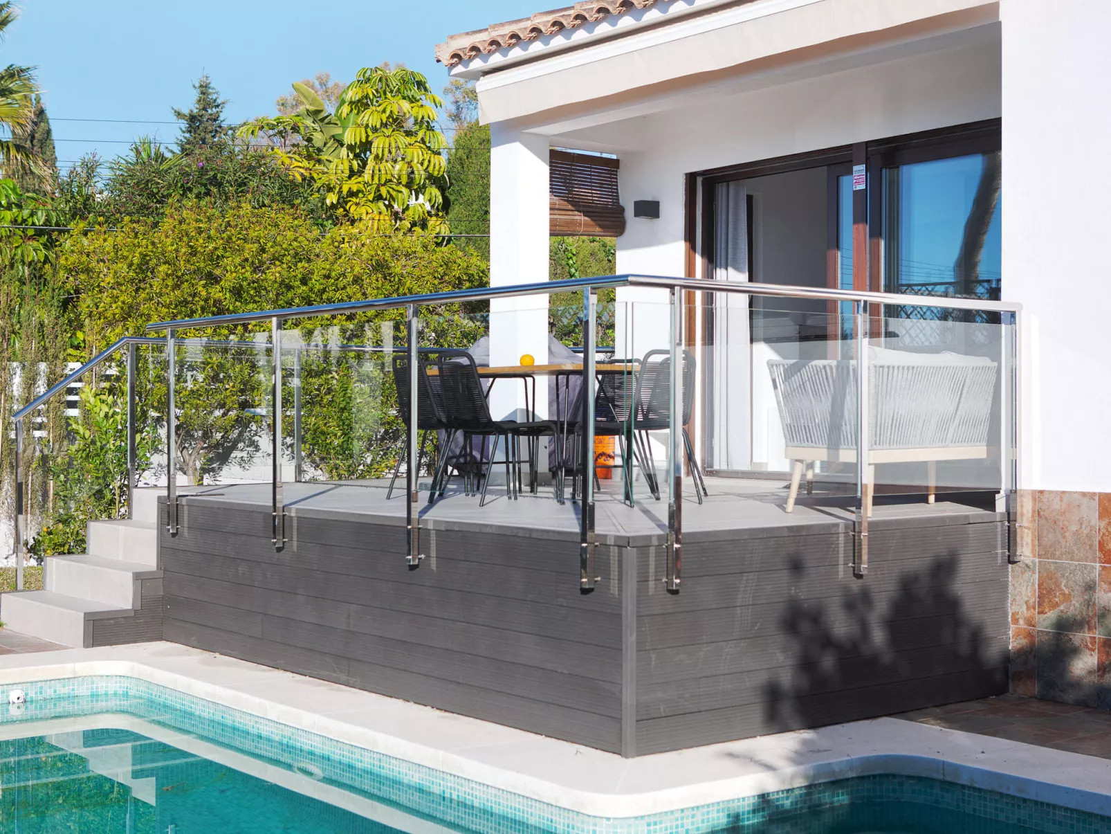 Modern Villa close to Costabella beach - Dehors
