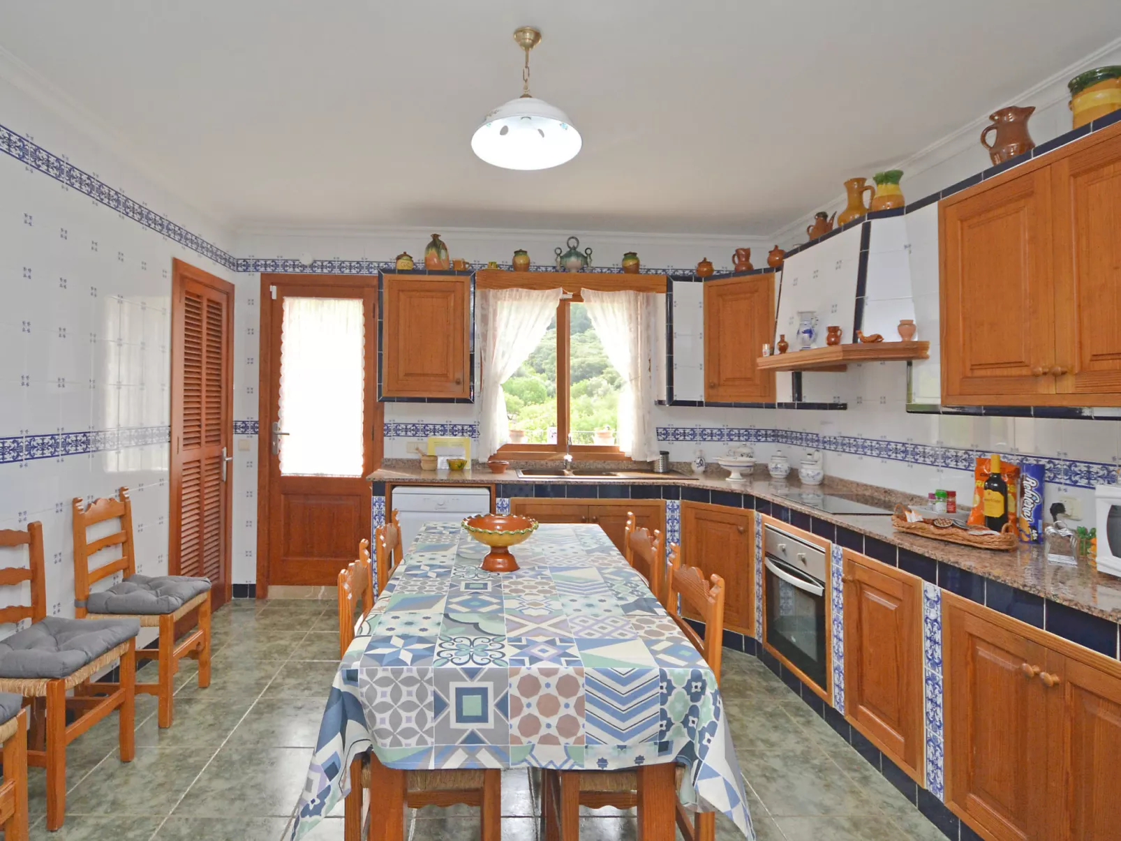 Ca na rossa - Dedans