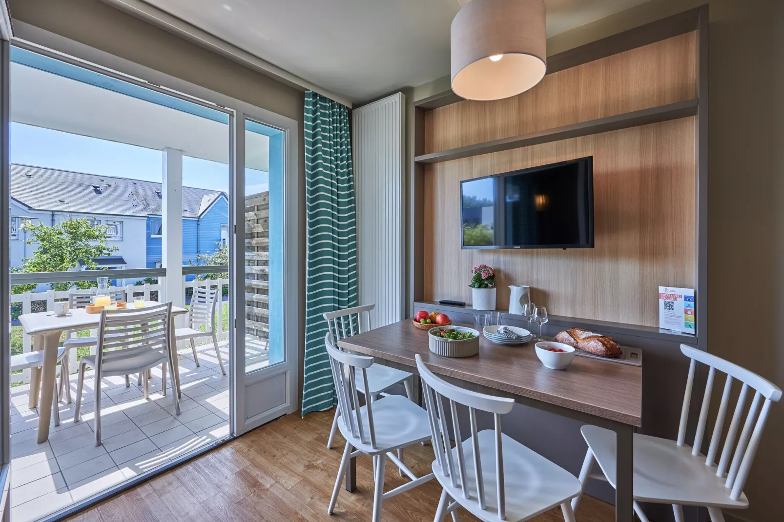 Residence Le Chant des Oiseaux Courseulles-sur-Mer - 24 Standard Apt 4 p - 1 bedroom-Living room