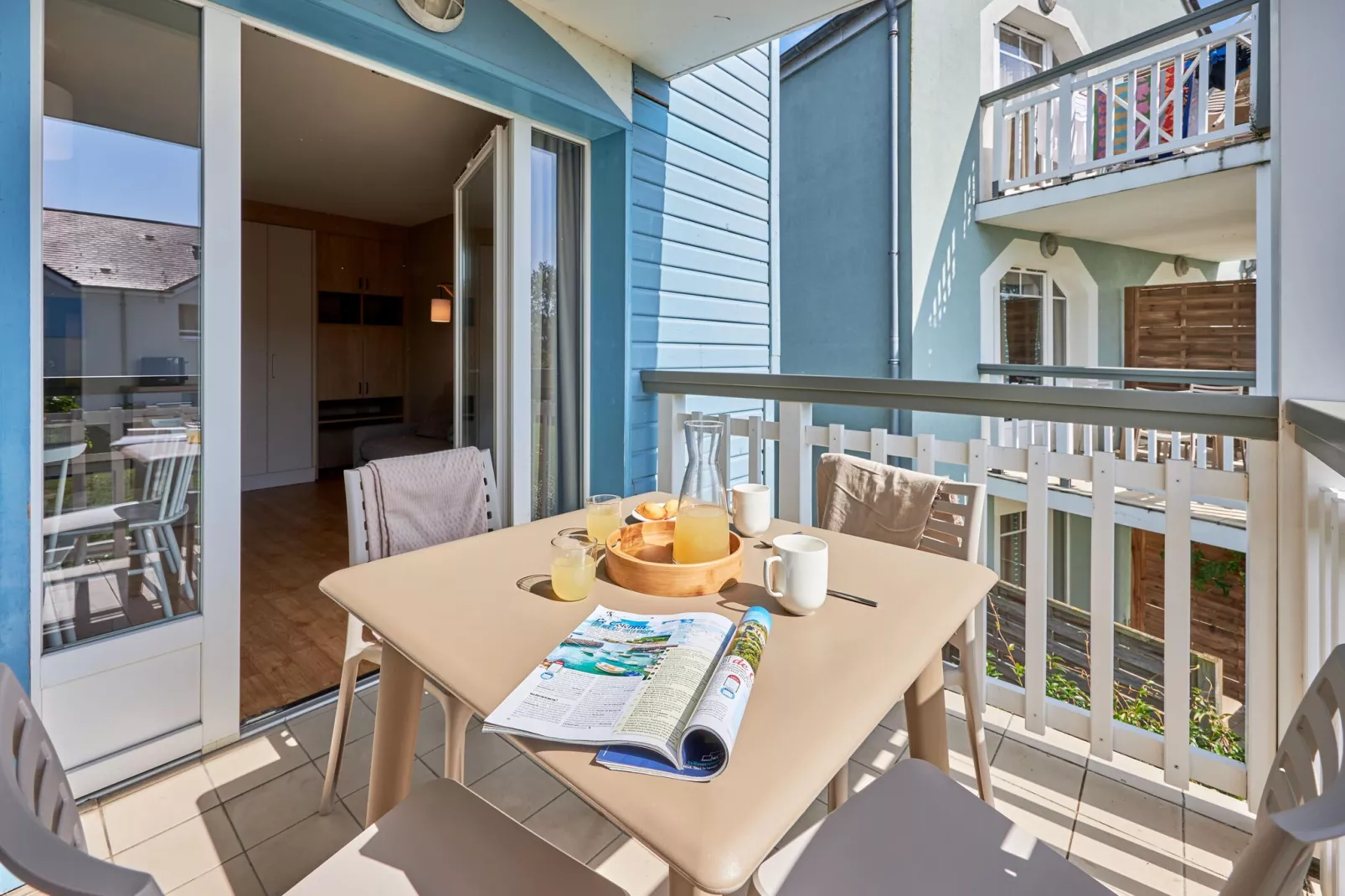 Residence Le Chant des Oiseaux Courseulles-sur-Mer - 24 Standard Apt 4 p - 1 bedroom-Terrace balcony
