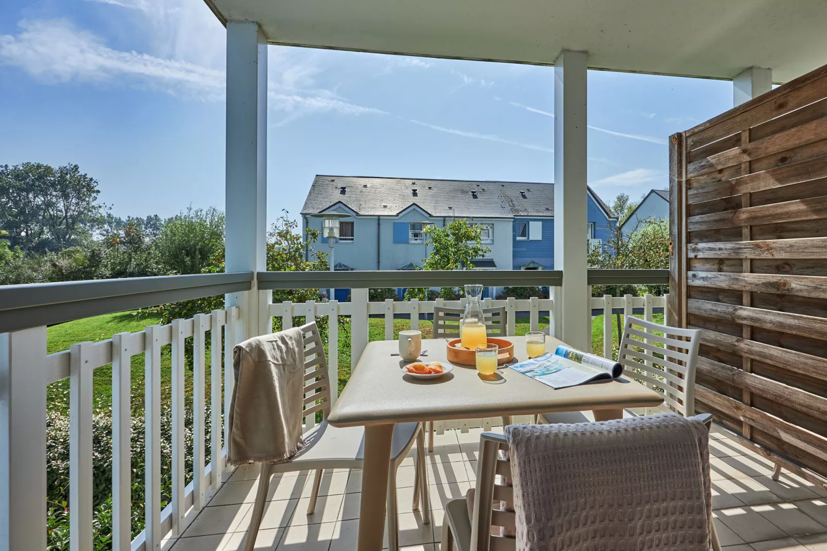 Residence Le Chant des Oiseaux Courseulles-sur-Mer - 24 Standard Apt 4 p - 1 bedroom-Terrace balcony