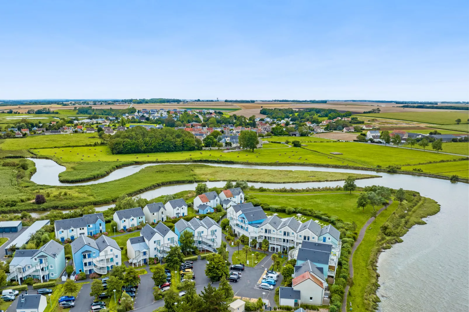 Residence Le Chant des Oiseaux Courseulles-sur-Mer - 24 Standard Apt 4 p - 1 bedroom-Exterior summer