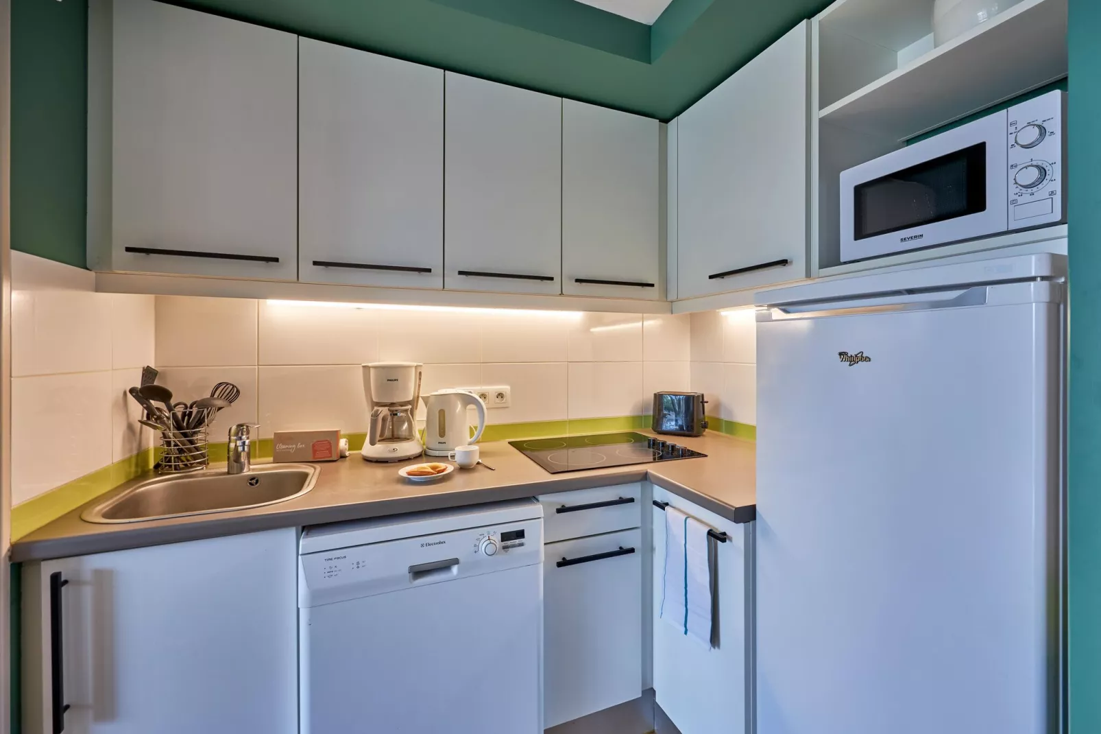 Residence Le Chant des Oiseaux Courseulles-sur-Mer - M6 Standard House 6 p - 2 bedrooms - terrasse-Cuisine